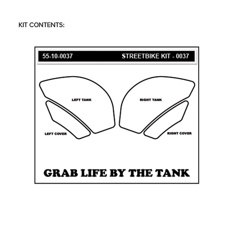 Stompgrip Icon Traction Pads Kawasaki ZX-6R/636/RR (09-25) 55-14-0037