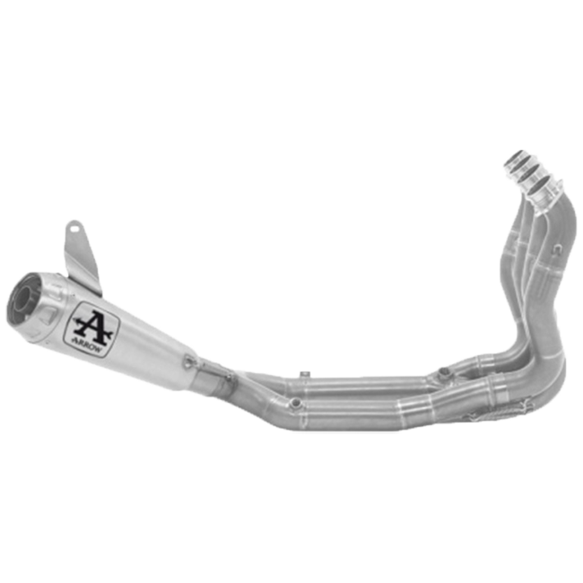 Arrow Komplettanlage Pro-Race Low Edelstahl BMW M1000RR K66 (21-25) 71204CP