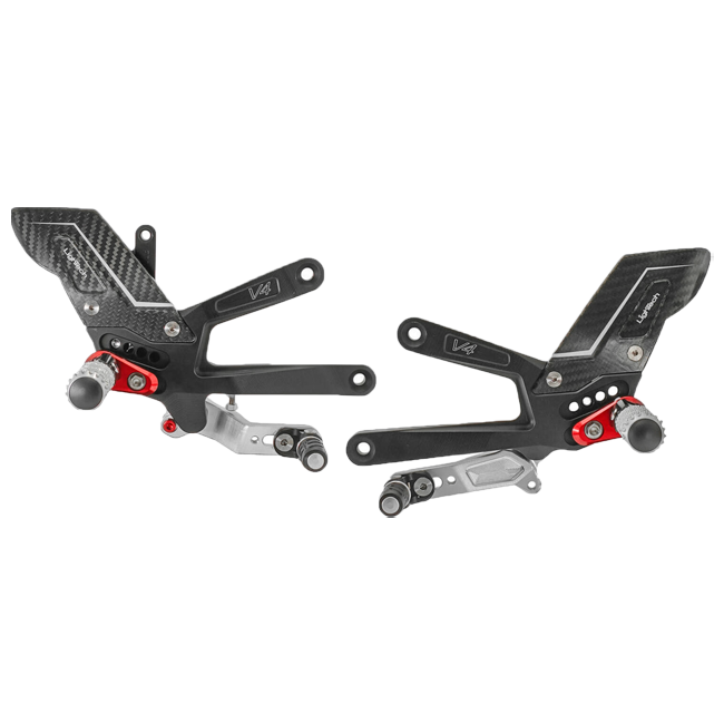 Fußrastenanlage R LighTech Ducati Panigale V4/S (2025) FTRDU017R