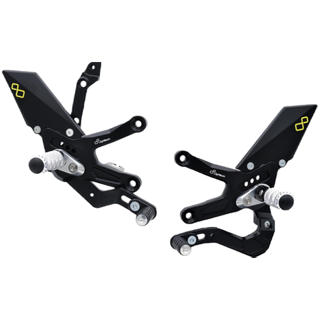 Fußrastenanlage LighTech Kawasaki ZX-10 R/RR (21-25) FTRKA011/W