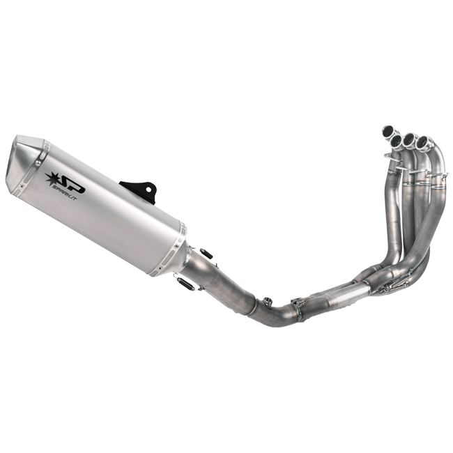 Spark Exhaust Komplettanlage Edelstahl Kawasaki ZX-10 R/RR (21-25) GKA8803T + SKIT122