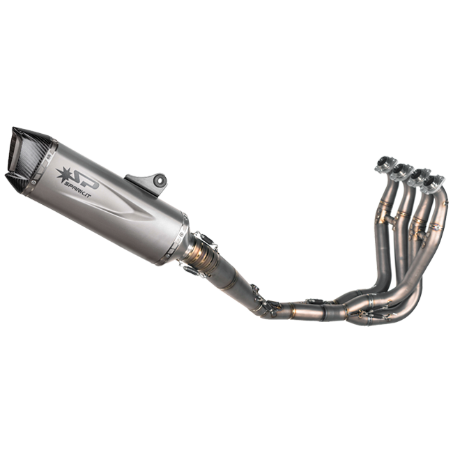 Spark Exhaust Komplettanlage Titanium Kawasaki ZX-6R/RR/636 (09-25) GKA8829T