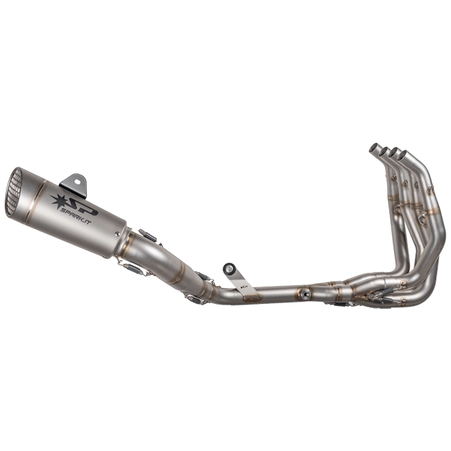 Spark Exhaust Komplettanlage Edelstahl Grid-O Kawasaki ZX-4RR (23-25) GKA8851T