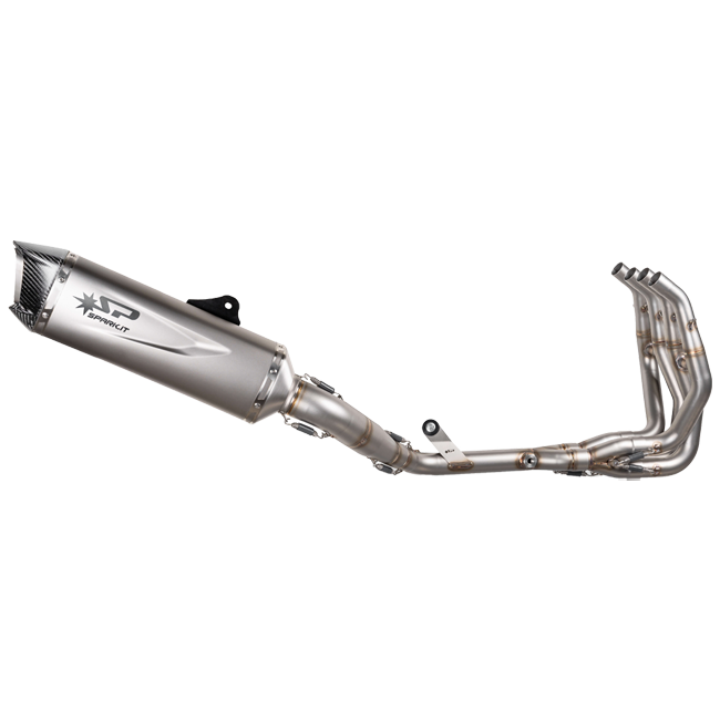 Spark Exhaust Komplettanlage Edelstahl Force EVO Kawasaki ZX-4RR (23-25) GKA8852T