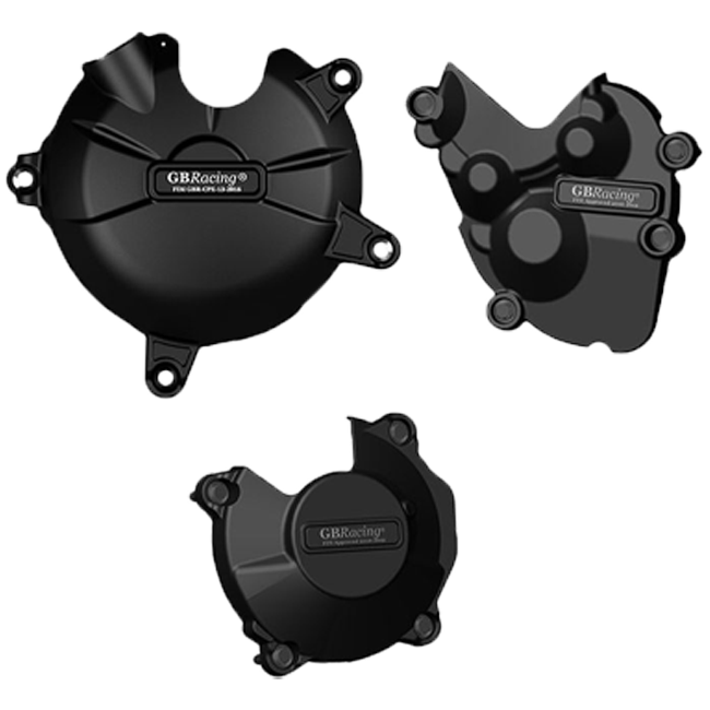 Motordeckel Protektoren Komplettset GBRacing Kawasaki ZX-6R/636/RR (13-25)