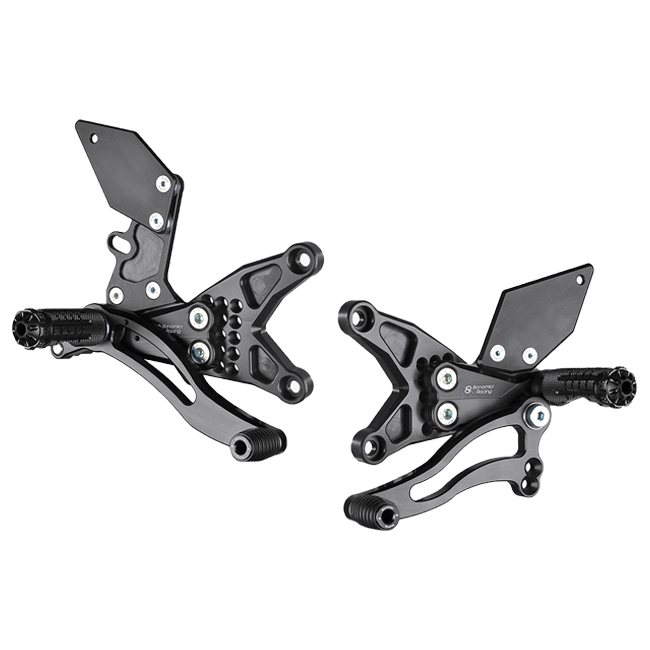 Fußrastenanlage Bonamici Racing Kawasaki ZX-10 R (11-15) K012