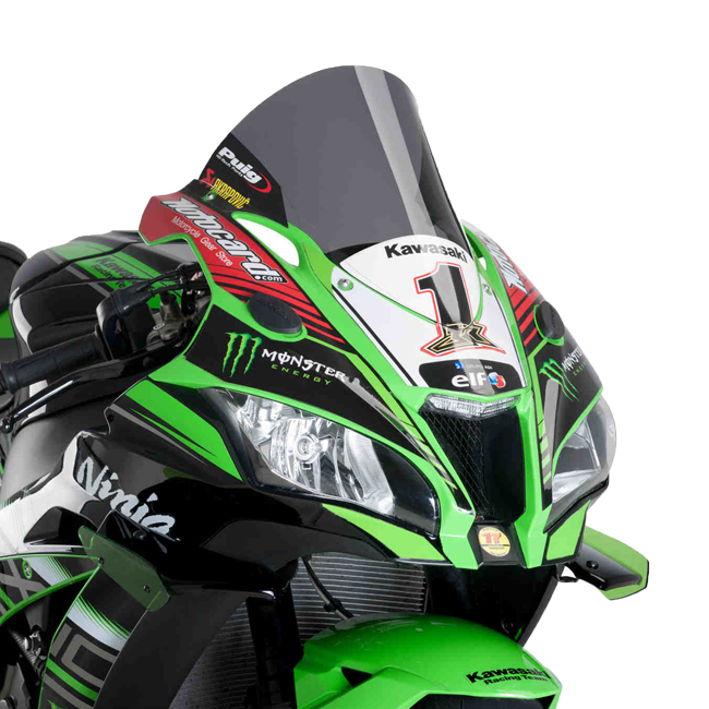 Puig R-Racer Windshield Kawasaki ZX-10 R (16-20) 9849
