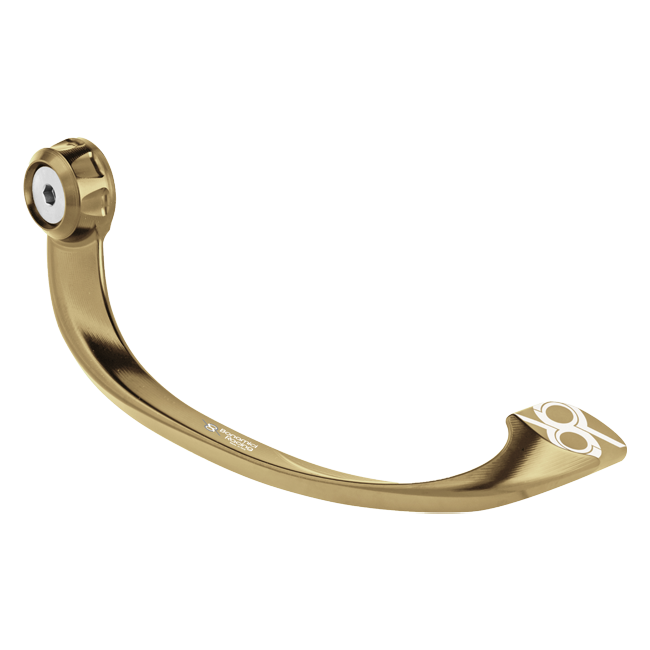 Aluminium Brake Lever Guard EVO – Bremshebelschutz für OE Yamaha YZF-R6 (06-25) Bonamici Racing LPRR2