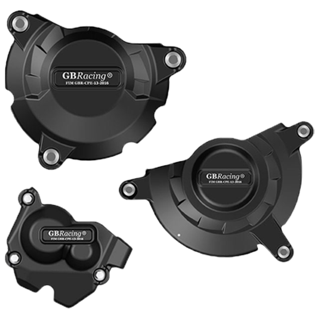 Motordeckel Protektoren Komplettset GBRacing Kawasaki ZX-10 R/RR (11-20)
