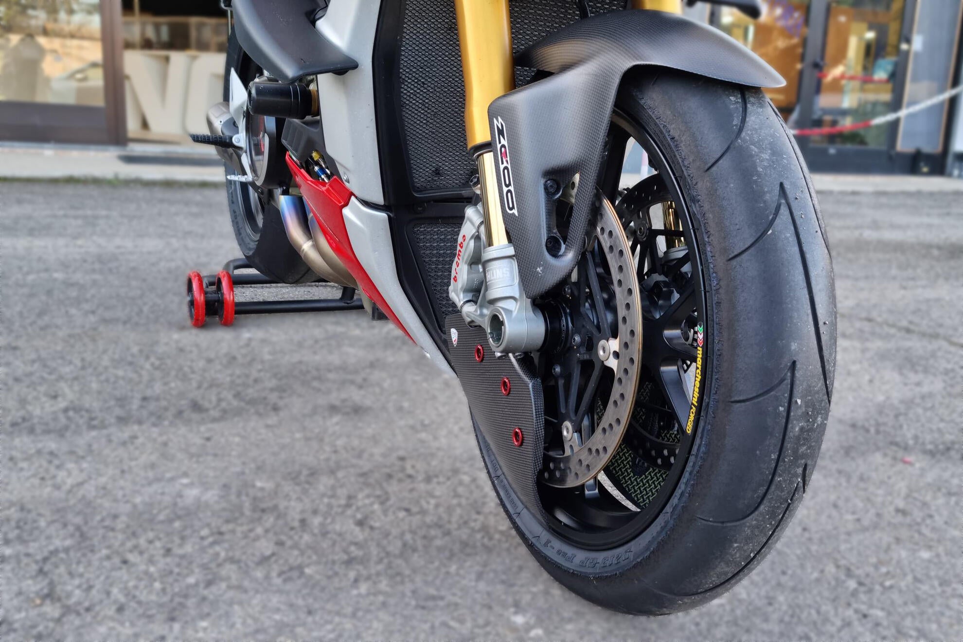Carbon Bremszangen Kühlung GP Air Ducts Evo Ducati Panigale 1199/S/R (12-17) ZA750Y