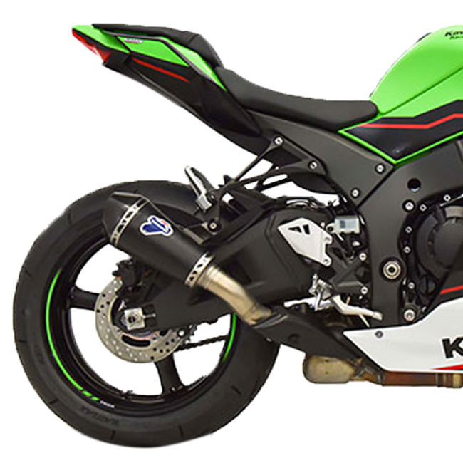 Termignoni Slip-On Kit Conical Black Kawasaki ZX-10 R/RR (21-25)