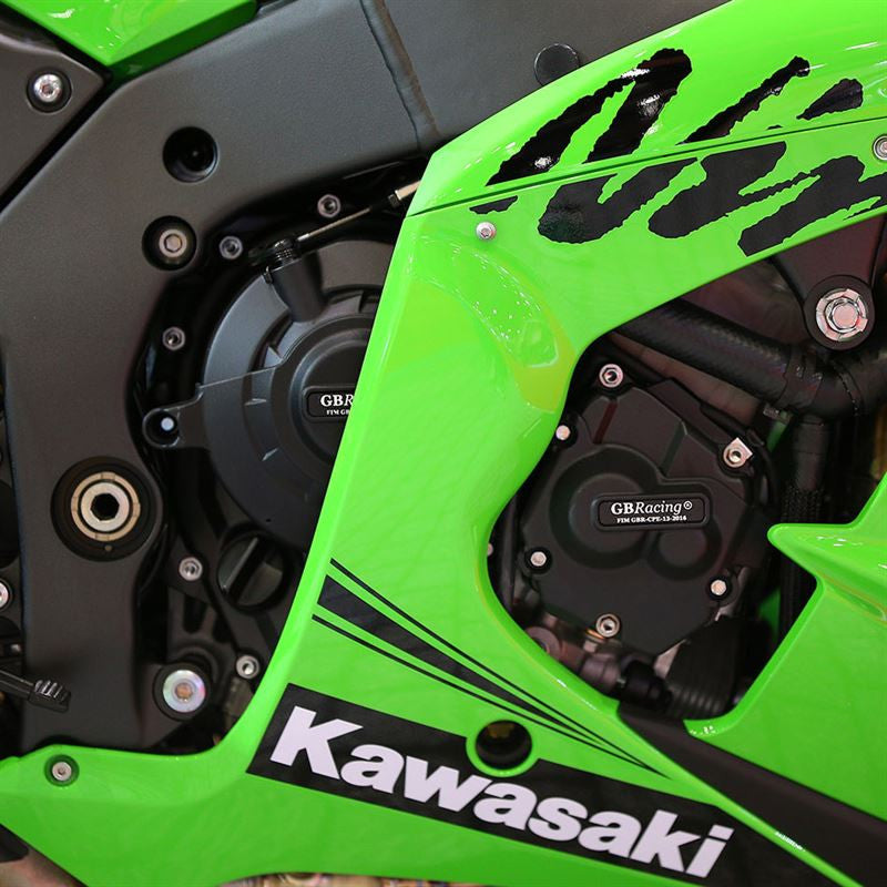 Motordeckel Protektoren Komplettset GBRacing Kawasaki ZX-10 R/RR (11-20)
