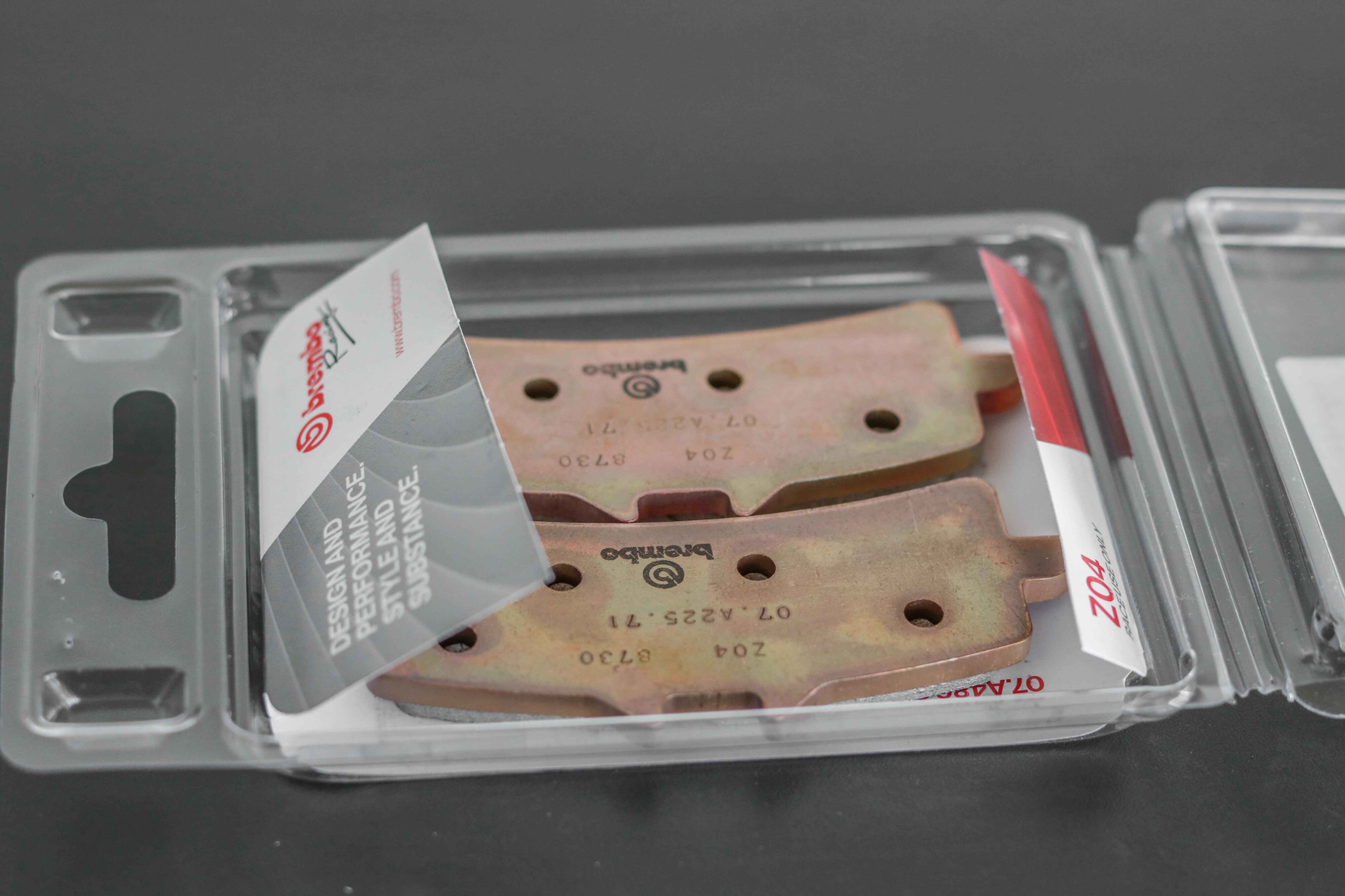 Brembo Z04 Racing-remblokken voor Brembo M4/M50 en GP4-RX | 107A48639