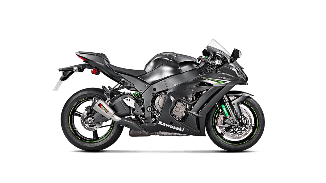 Akrapovic Slip-On Line (Titan) Kawasaki ZX-10R/RR (16-20) S-K10SO17-ASZ