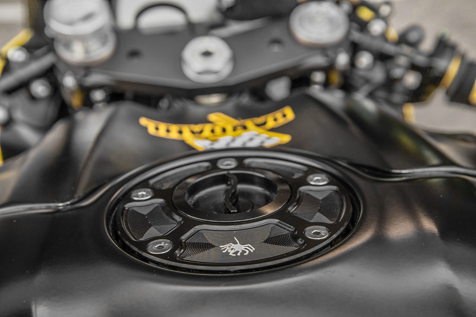 Tankdeckel mit Schnellverschluss Spider Racing Ducati Panigale V4/S (2025)