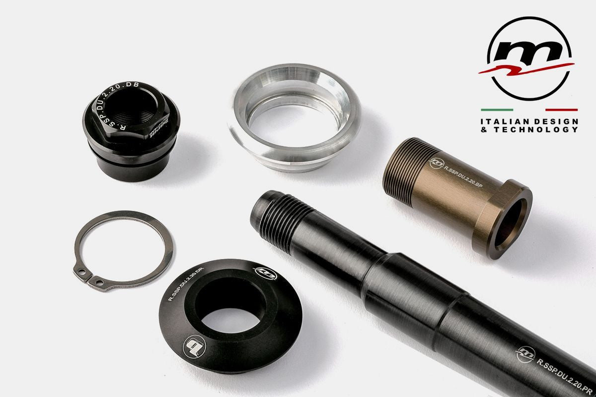 Vorderrad Achse Schnellwechsel Kit Melotti Racing Ducati Panigale V2 955 (20-24) BA-SSP.DU.2.20.KPRAR