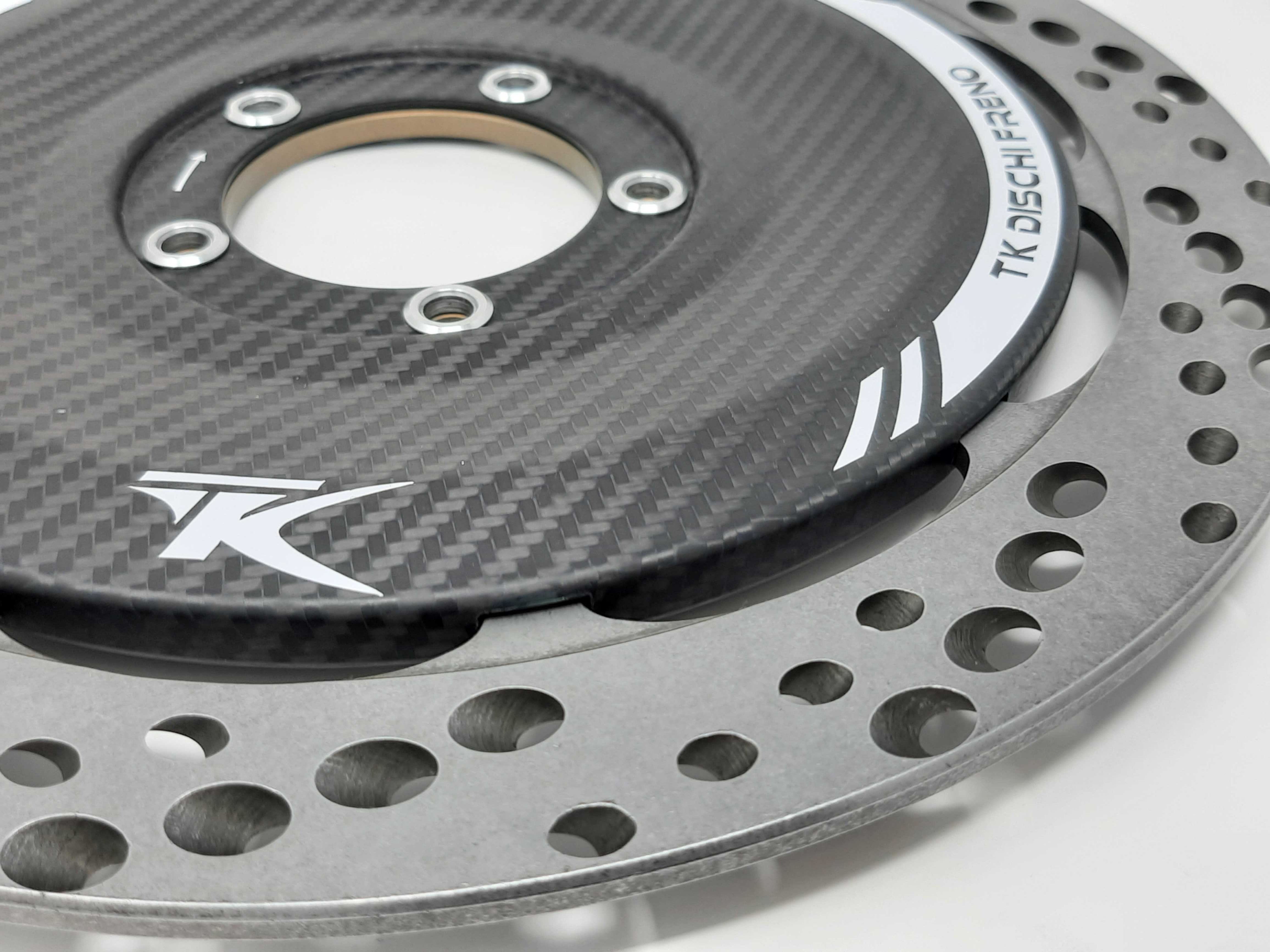 TK Dischi Freno Carbon Bremsscheibenabdeckungen Ducati Panigale V4 R (19-24)