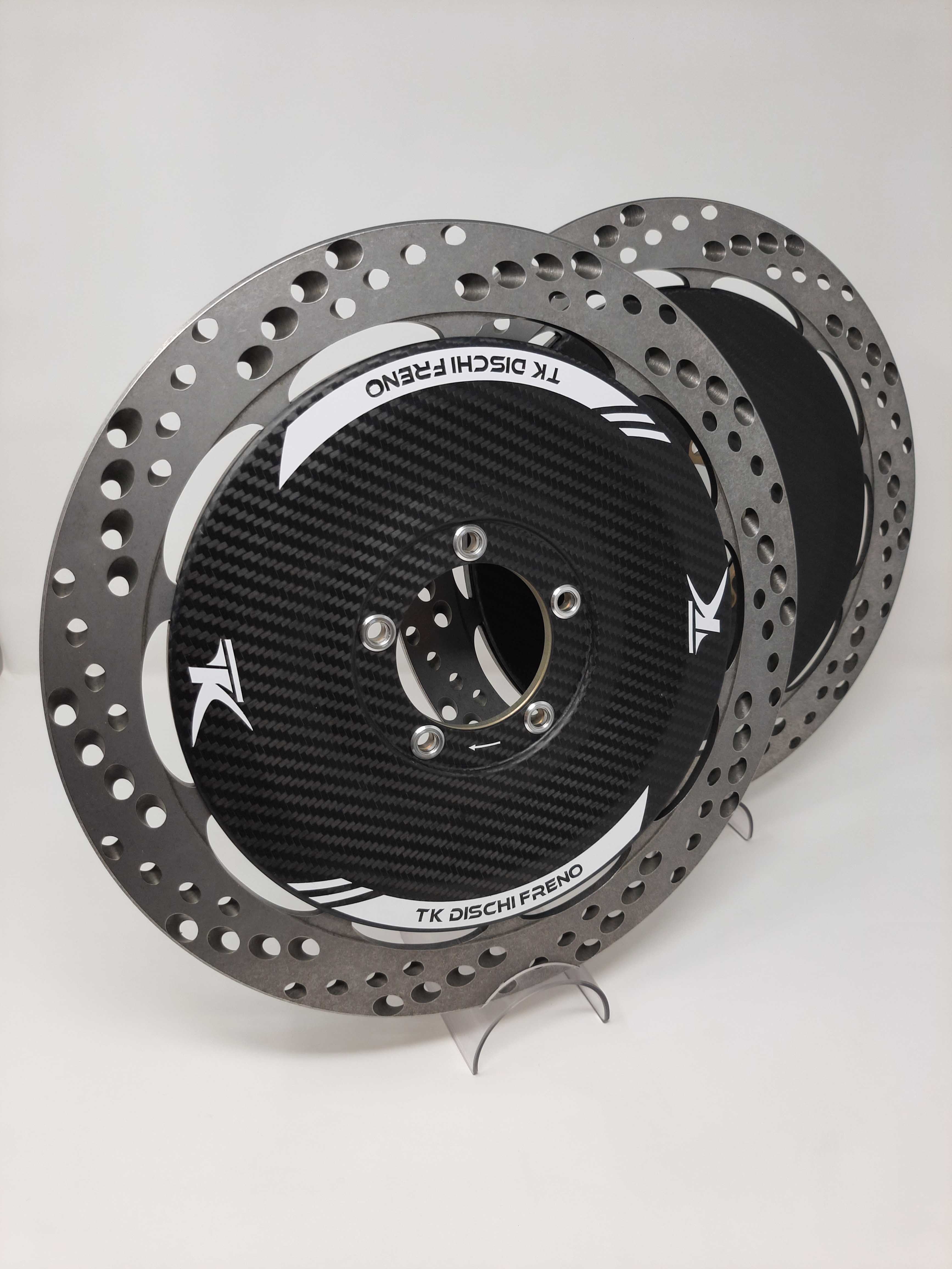 TK Dischi Freno Carbon Bremsscheibenabdeckungen Ducati Panigale V4/S (18-24)