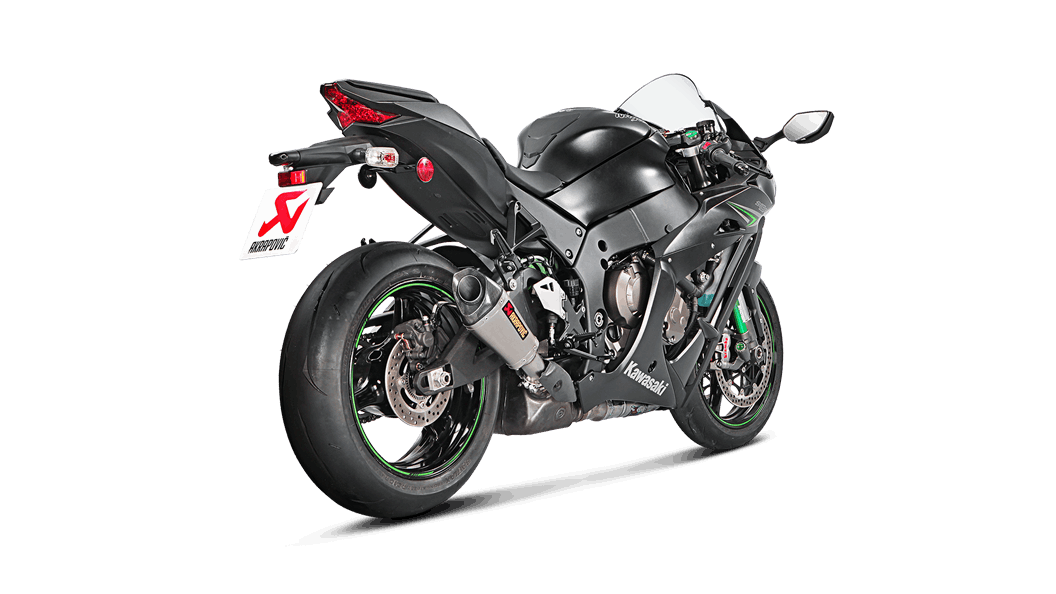 Akrapovic Slip-On Line (Titan) Kawasaki ZX-10R/RR (16-20) S-K10SO17-ASZ
