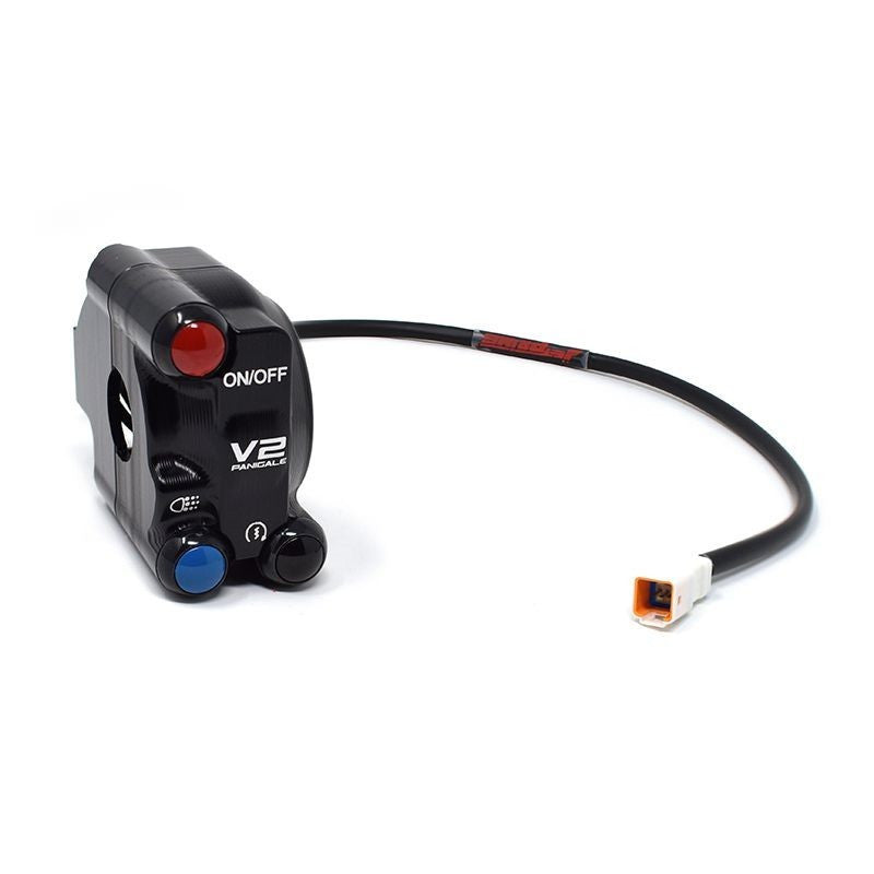 Gasgriffgehäuse mit Lenkerschalter JetPrime Ducati Panigale V2 955 (20-24) JP ACC 006