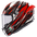 AGV K6 S Helm Reeval Weiß/Rot/Grau | 2118395001023
