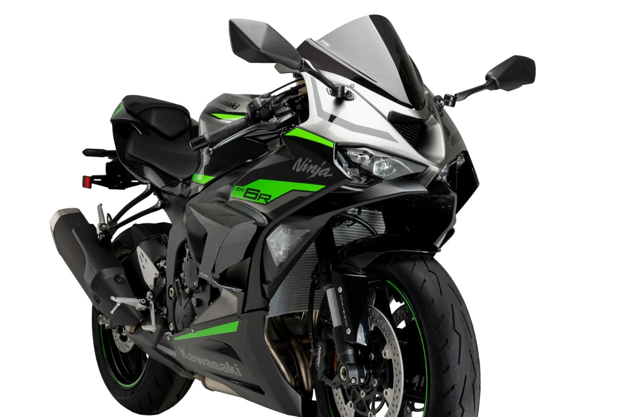 Puig Winglets Side Spoiler Downforce Kawasaki ZX-6 R (24-25) 