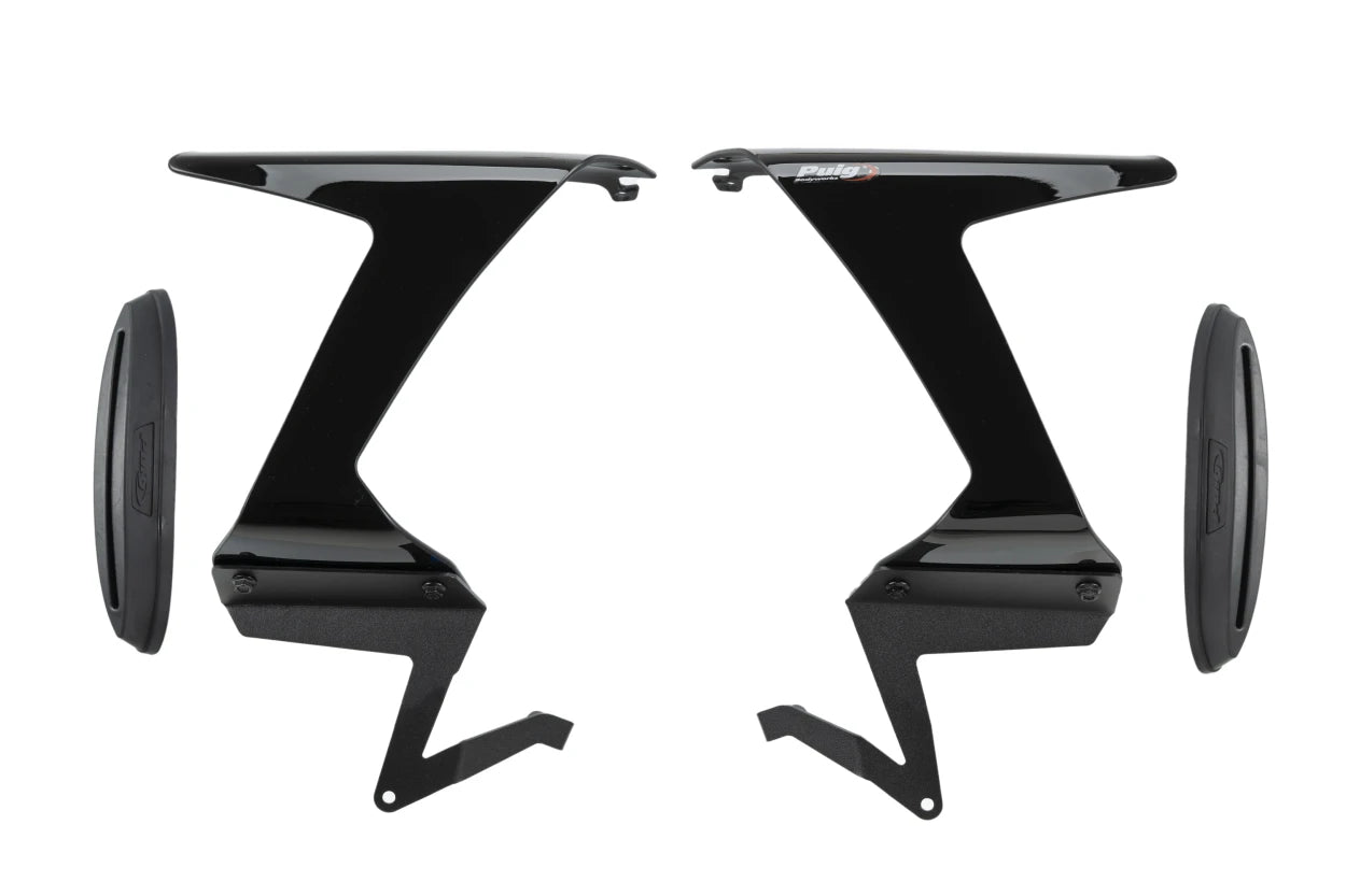 Puig Winglets Side Spoiler Downforce Kawasaki ZX-6 R (24-25) 