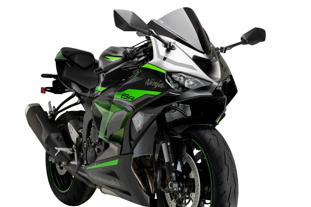 Puig Winglets Side Spoiler Downforce Kawasaki ZX-6 R (24-25) 