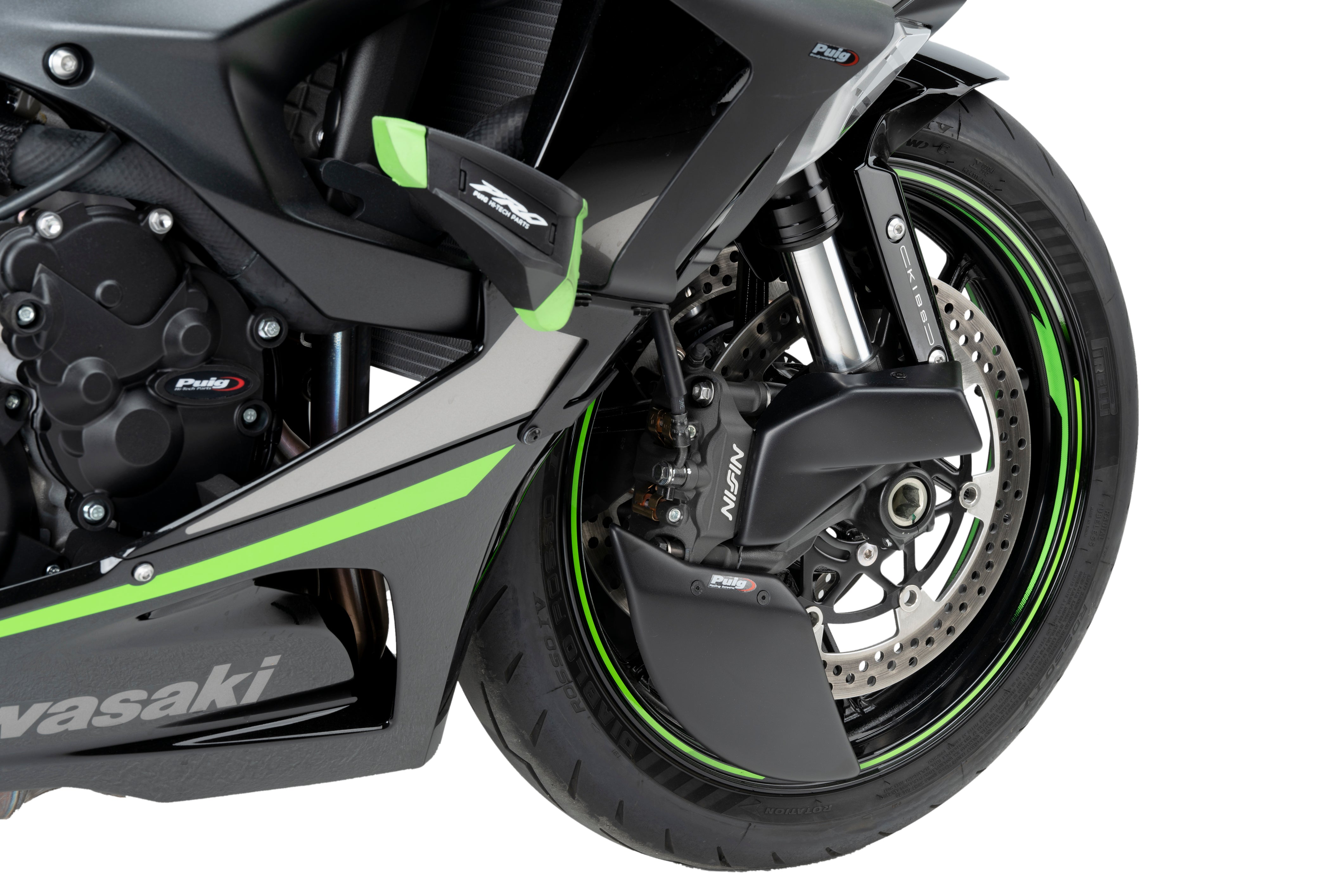 Remklauwen Koeling Luchtkanalen Puig Kawasaki ZX-6 R (24-25) 