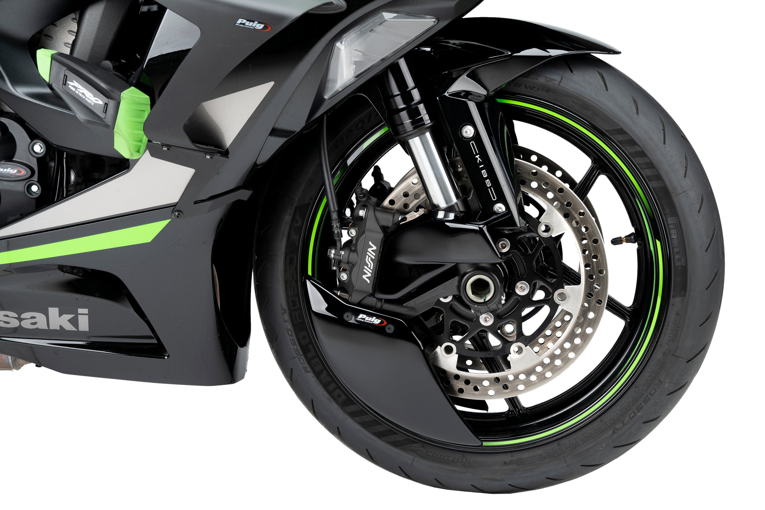 Remklauwen Koeling Luchtkanalen Puig Kawasaki ZX-6 R (24-25) 