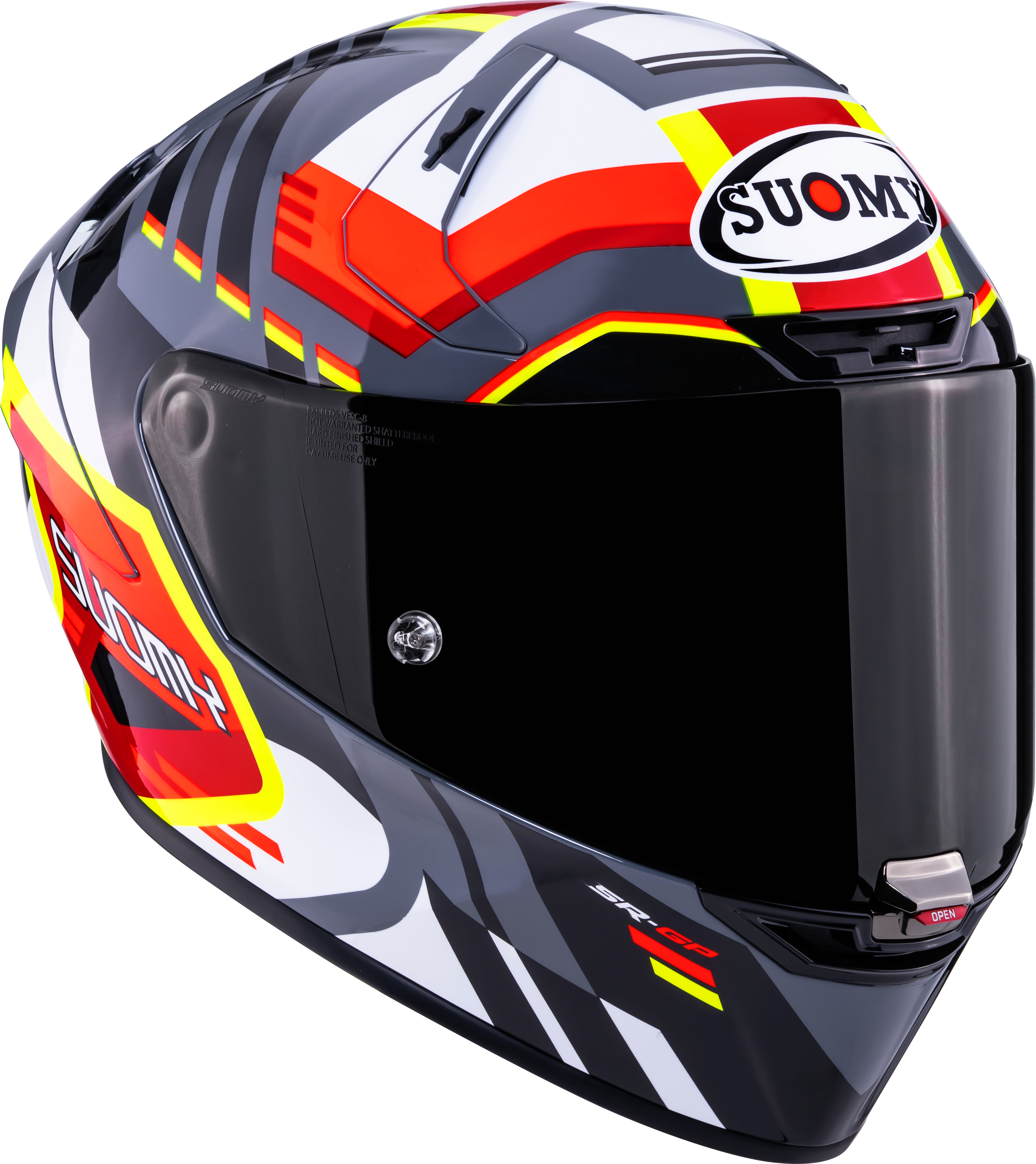 Suomy SR-GP Evo Helm Infrarood Wit/Zwart/Rood K6S20024 