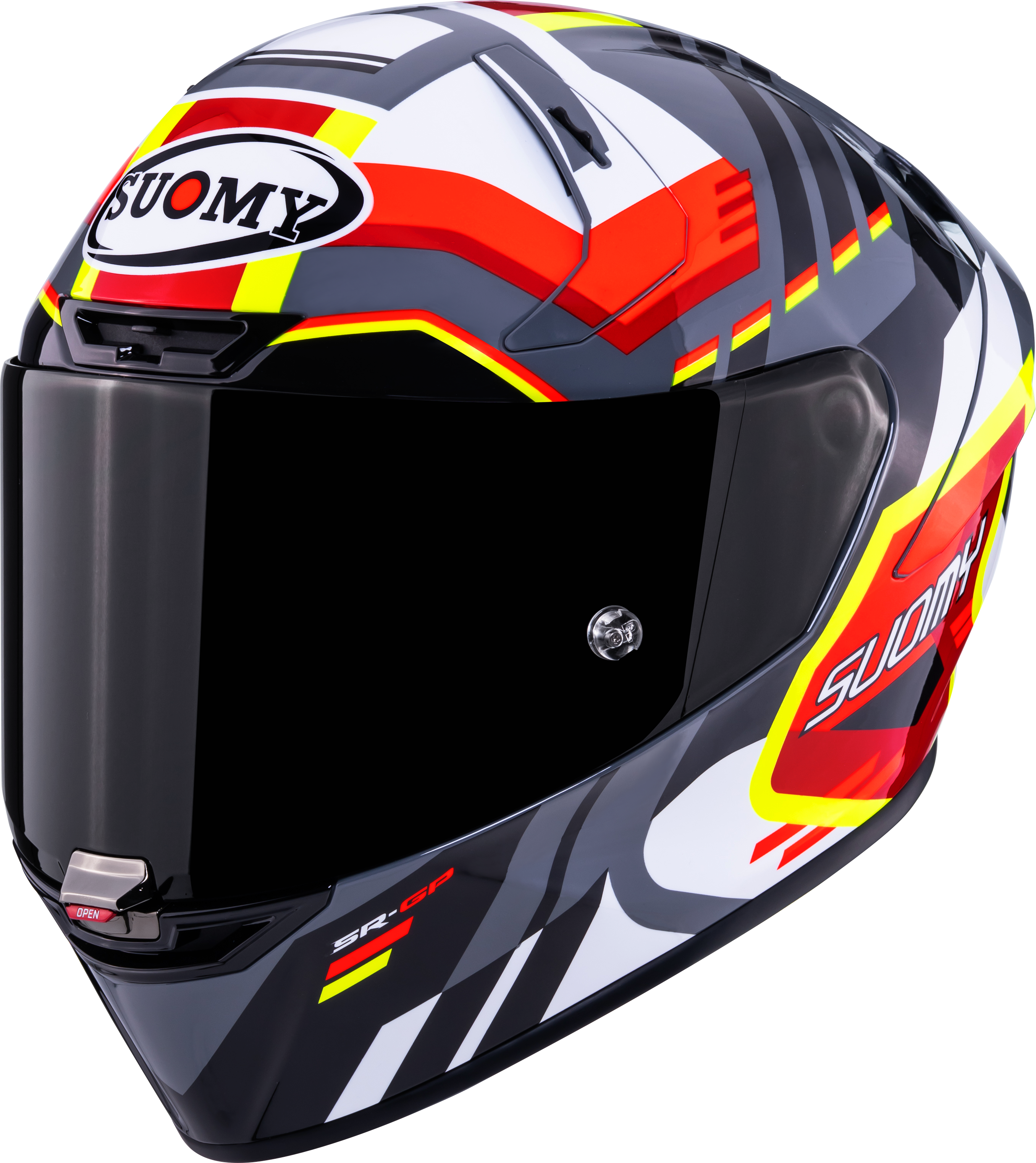 Suomy SR-GP Evo Helm Infrarood Wit/Zwart/Rood K6S20024 