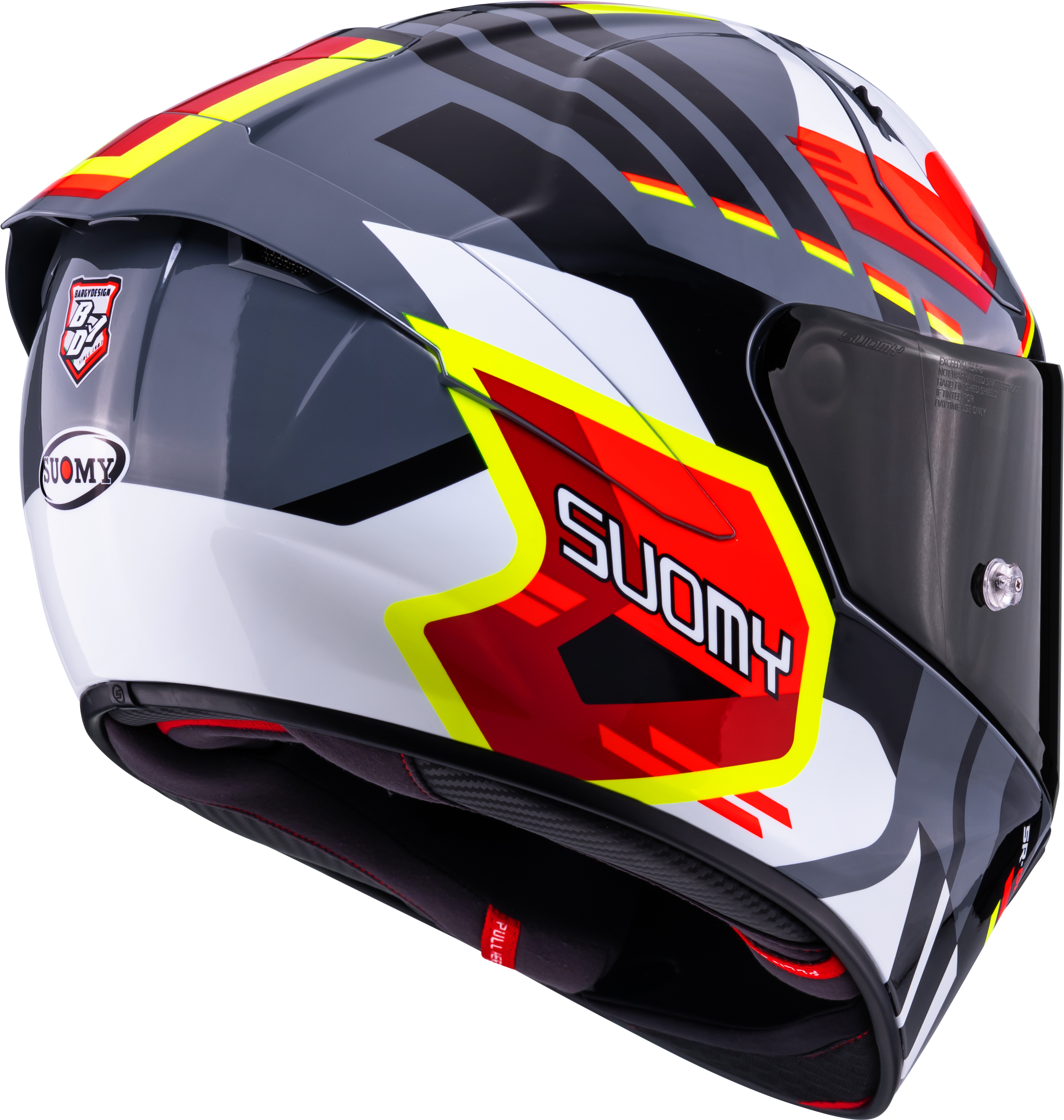 Suomy SR-GP Evo Helm Infrarood Wit/Zwart/Rood K6S20024 