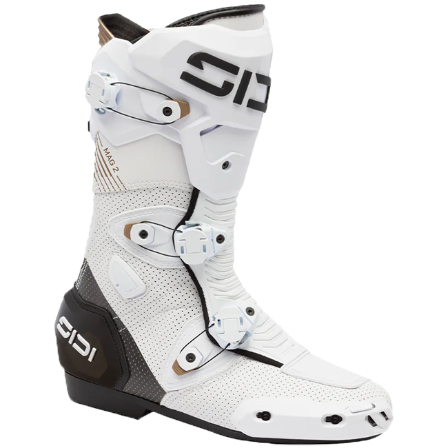 Sidi MAG 2 Air Motorlaarzen Wit Zwart - 203 