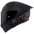 KYT R1R Racing Helm Plain zwart mat Y6R100X6 