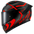 Suomy TX-Pro Helm Carbon Advance Rot Fluo K6TX0003