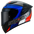 Suomy TX-Pro Helm Carbon Glam Blau K6TX0008
