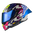 Nexx X.R3R Helm Ziger Carbon Paars Blauw 01XR323513377 