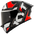 KYT TT-Revo Helm Electron Grey Red matt Y6TR0006