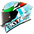 KYT TT-Revo Helm Leopard Racing Replica Italien Tricolore Y6TR0017