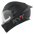 KYT R2R Helm Plain zwart mat Y6R200X6 