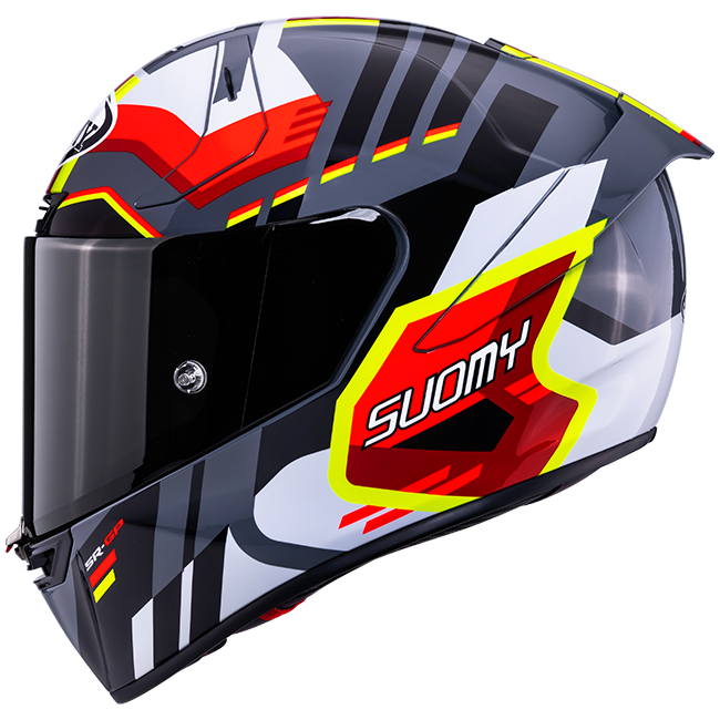 Suomy SR-GP Evo Helm Infrarood Wit/Zwart/Rood K6S20024 