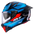 KYT R2R Helm Parsec Zwart / Blauw / Rood Y6R20024 